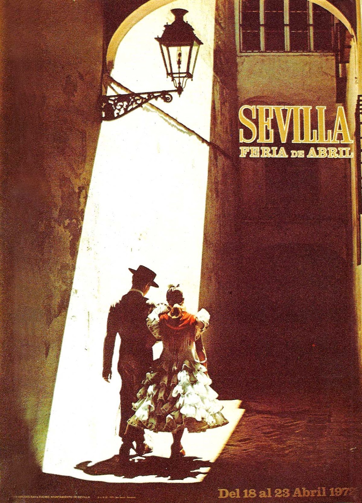Cartel Feria de Abril 1972, Sevilla